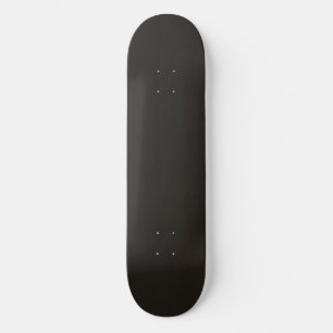Black Skateboard Deck