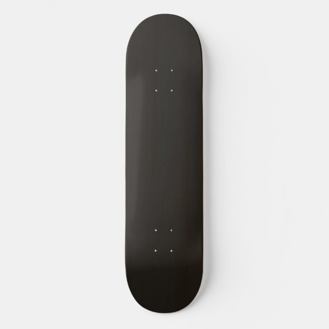 Black Skateboard Deck (Front)