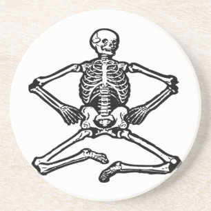 Black Skeleton Coaster