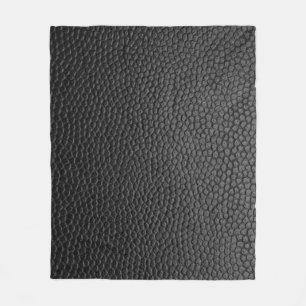 Black skin texture skin fleece blanket
