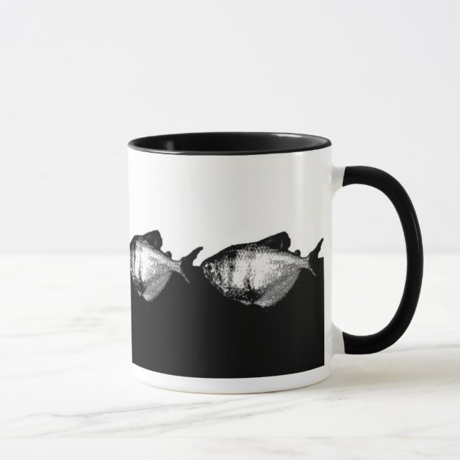 Black Skirt Tetras Mug (Right)