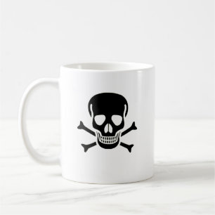 Black Skull mug coffee mug