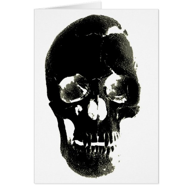 Black Skull - Negative Image (Front)