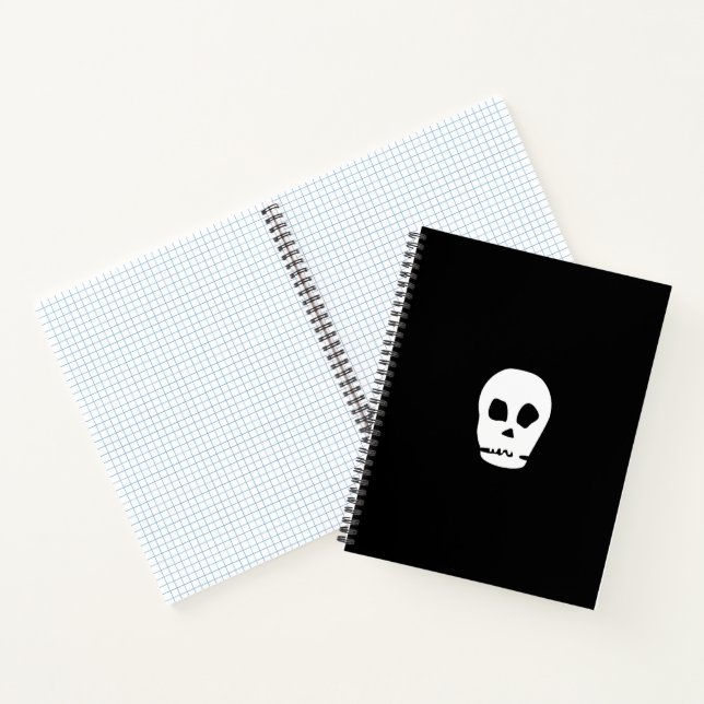 Black Skull Notebook (Inside)