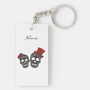 Black skulls Duo Thunder_Cove Key Ring