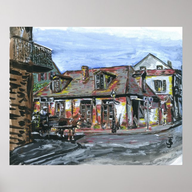 Black Smith Shop, New Orleans Poster (Front)