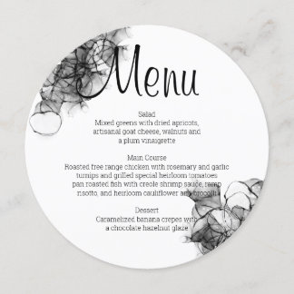 Black Smoke Menu