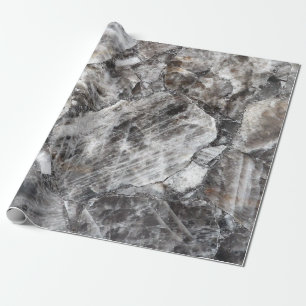 Black Smokey Quartz Wrapping Paper