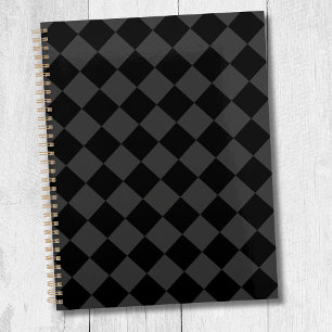 Black & Smoky Black Diamonds – Elegant & Timeless Planner