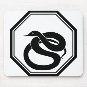 Black Snake Mouse Mat