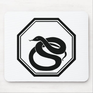 Black Snake Mouse Mat