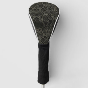 Black Snake print Golf Head Cover