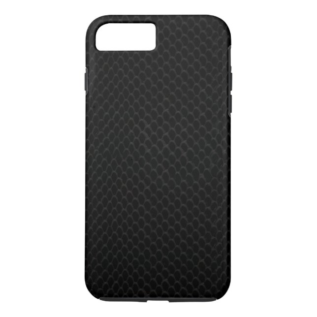 Black Snake Skin Case-Mate iPhone Case (Back)