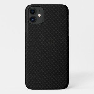 Black Snake Skin Pattern Design iPhone 11 Case