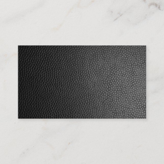 Black Snakeskin  Business Card (Front)