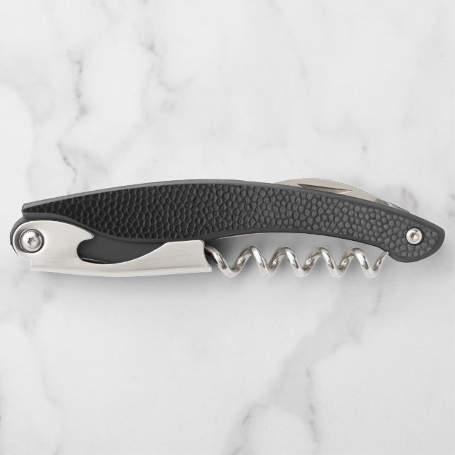 Black Snakeskin  Corkscrew (Front)