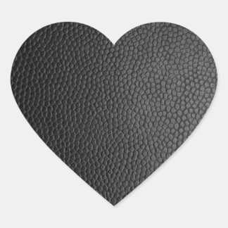 Black Snakeskin  Heart Sticker
