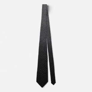 Black Snakeskin Tie