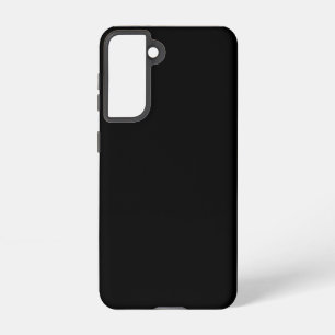 Black (solid color)   samsung galaxy case