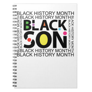 Black Son Black History Month Notebook