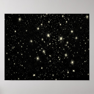 BLACK SPACE STARS BACKGROUNDS WALLPAPERS CUSTOMIZA POSTER