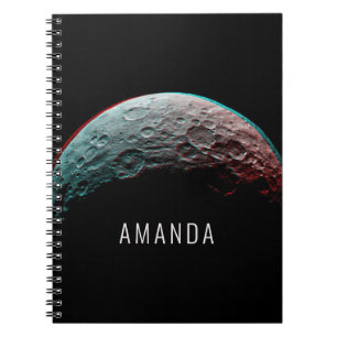 Black space. Universe and Solar system. Astronomy Notebook