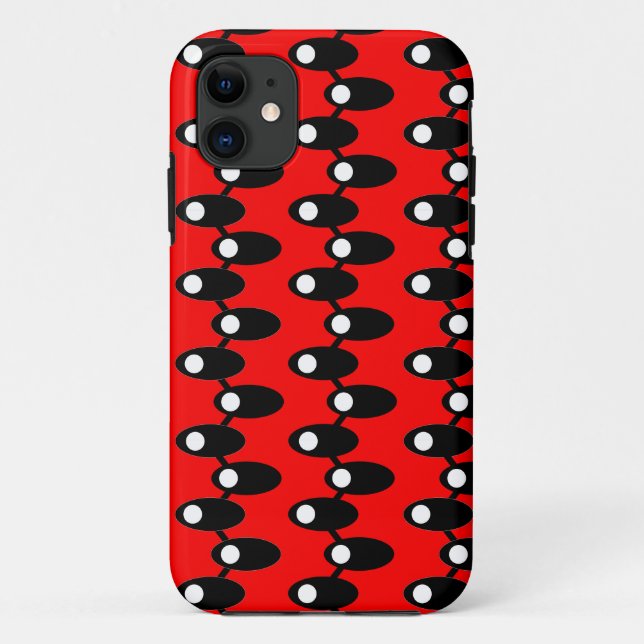 Black Spaceships  Case-Mate iPhone Case (Back)
