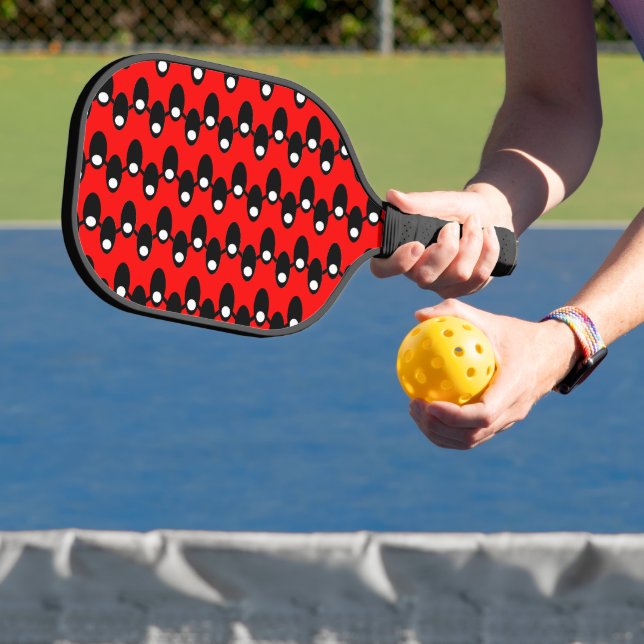 Black Spaceships  Pickleball Paddle (Insitu)