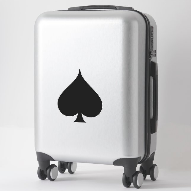 Black Spade Symbol (Suitcase)