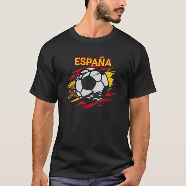 Black Spain T-shirt. 06 T-Shirt (Front)