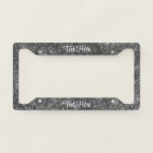 Black Sparkle Glitter Elegant Personalised