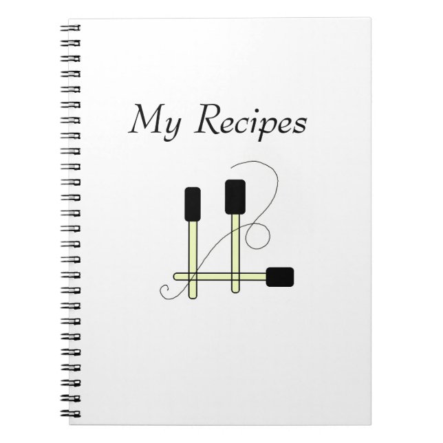 Black Spatulas Notebook (Front)