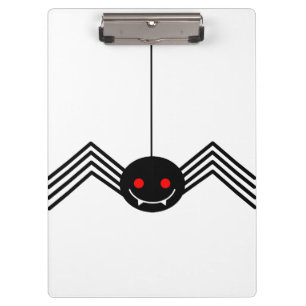 Black Spider Clipboard