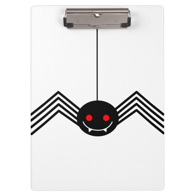 Black Spider Clipboard (Front)