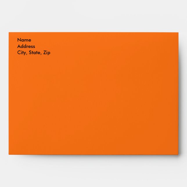 Black Spider Envelope (Front)