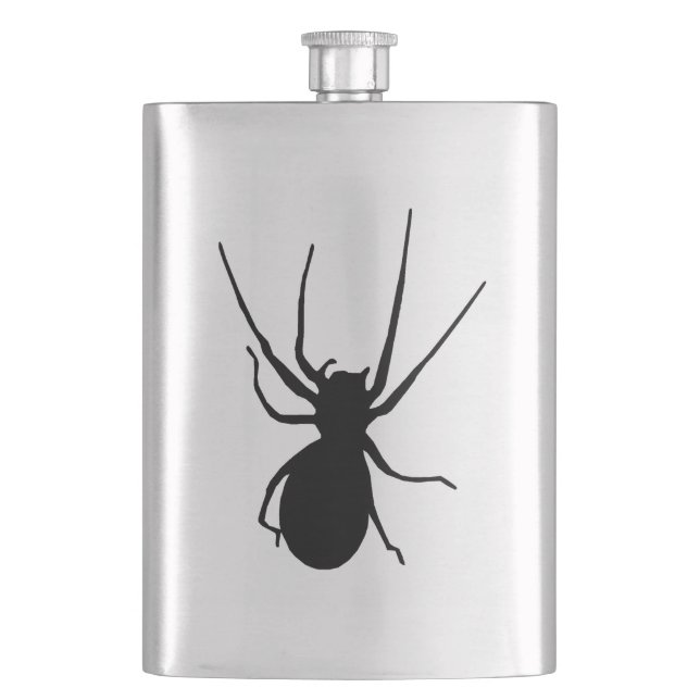 Black Spider Flask (Front)