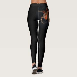 Black Spider Leggings