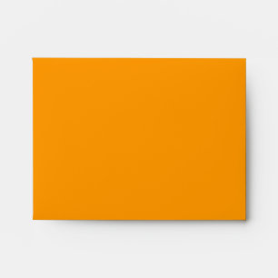 Black spider surprise Halloween fun orange address Envelope