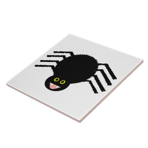 Black Spider Tile