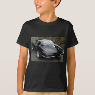 Black Split Window Classic Corvette T-Shirt