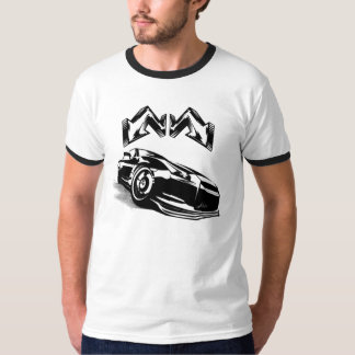 black sport car T-Shirt