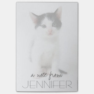 Black Spotted Kitten Post-it Notes