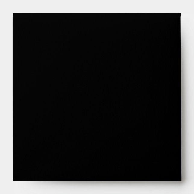 Black Square Envelope Template (Front)