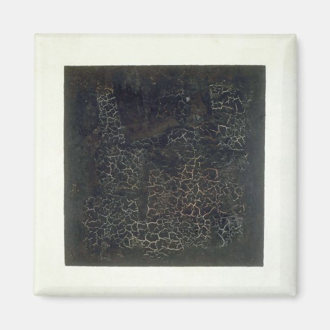 Black Square Magnet (Front)