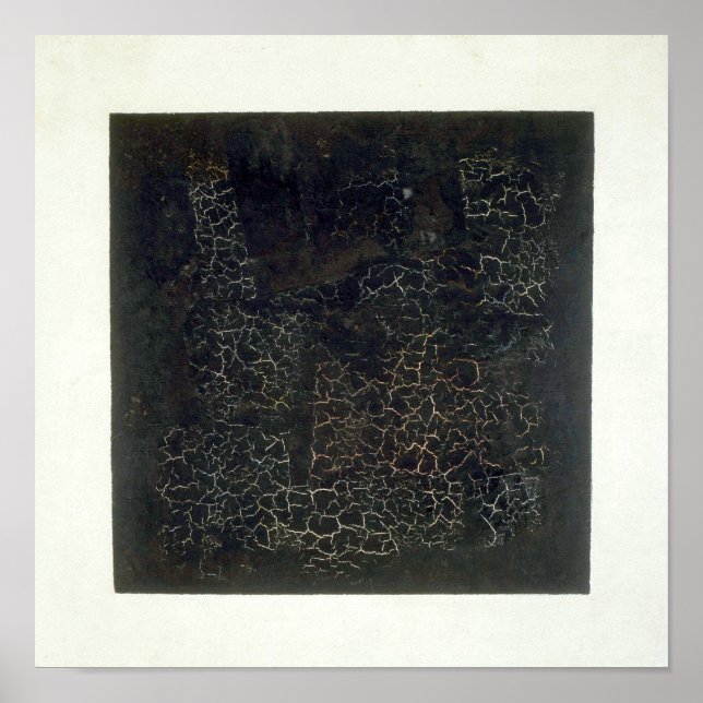 Black Square Poster (Front)