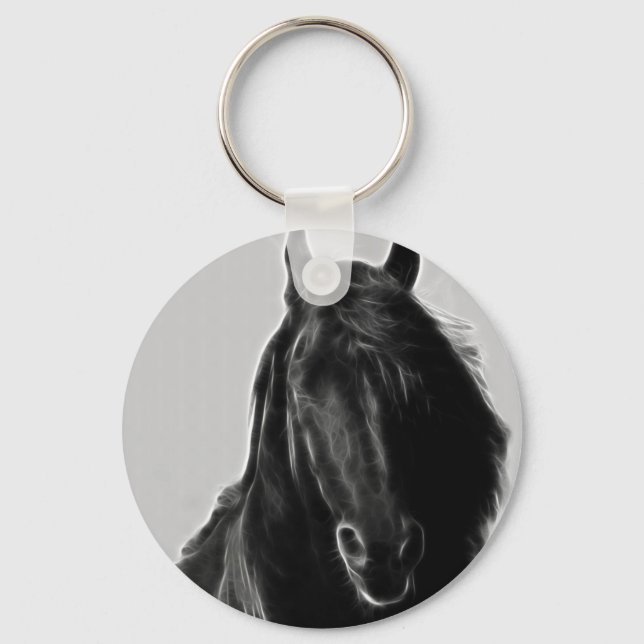 Black Stallion Key Ring (Front)