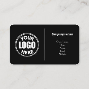 BLACK STANDARD BUSINESS CARD