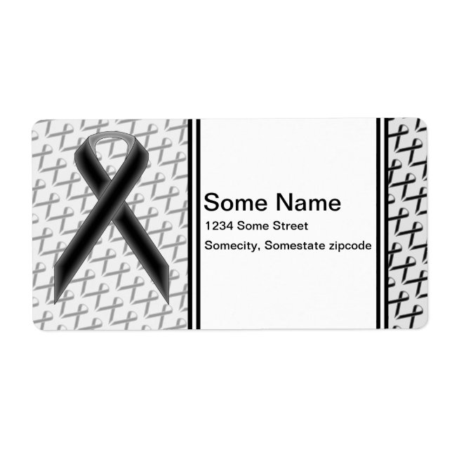 Black Standard Ribbon by Kenneth Yoncich (Front)