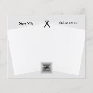 Black Standard Ribbon by Kenneth Yoncich Flyer