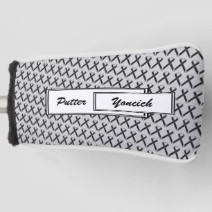 Black Standard Ribbon by Kenneth Yoncich Golf Head Cover
